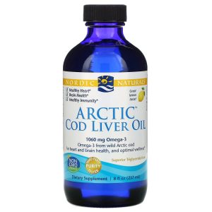 Nordic Naturals Arctic Cod Liver Oil - Lemon (237ml)