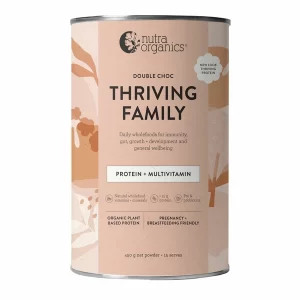 Nutra Organics Thriving Family Protein Double Choc