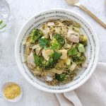 New Recipe: Green Chicken Edamame Pasta
